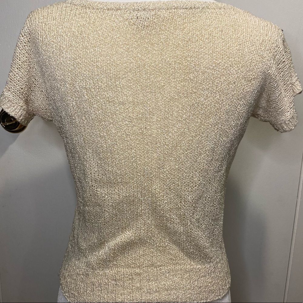 Cropped Knit Sweater - Picture 3 of 8